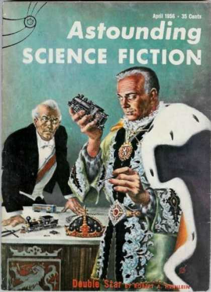 Astounding Stories 305 - King - April 1956 - Sci-fi - Double Star - Heinlein