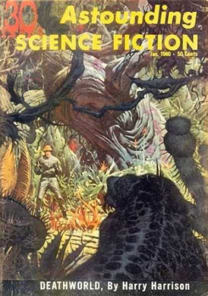 Astounding Stories 350 - Science Fiction - Pulp - January 1960 - Deathworld - Harry Harrison