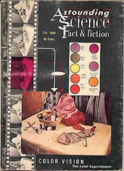 Astounding Stories 351 - Scissors - Pink - Material - Seamstress - Table