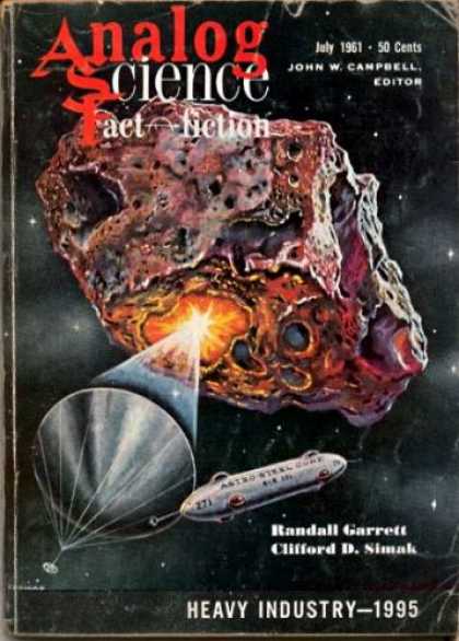 Astounding Stories 368 - Heavy Industry - July 1961 - Meteor - Beam - Space