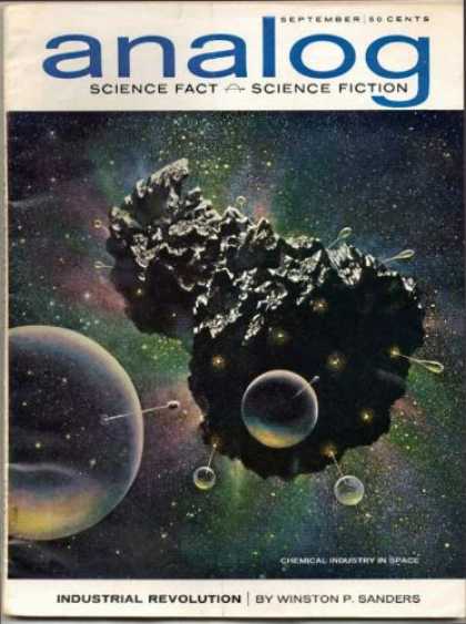 Astounding Stories 394 - Bubbles - Rock - Asteroid - Industrial Revolution - Space