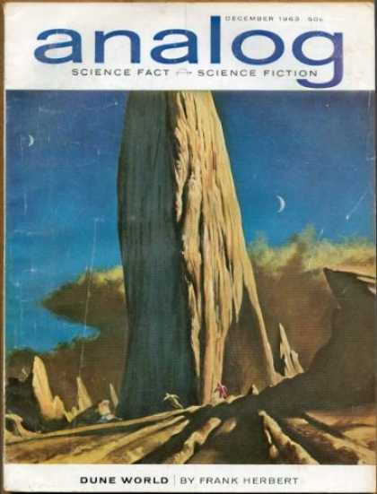 Astounding Stories 397 - Frank Herbert - Dune World - Moon - Desert - December 1963