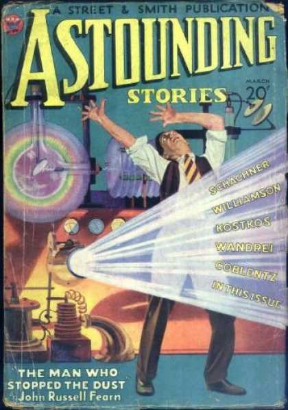 Astounding Stories 40 - Man - Singing - Outerspace - Dance - Shine The Light