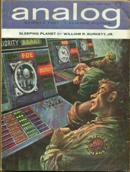 Astounding Stories 404 - Sleeping Planet - Burkett - Control Room - Instrument Panel - Sleepers