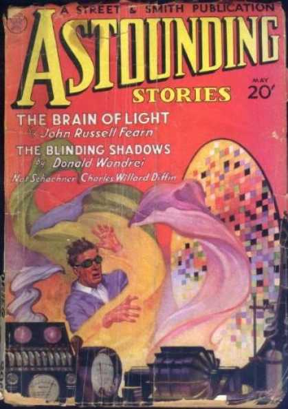 Astounding Stories 42 - The Brain Of Light - The Blinding Of Shadows - Dials - Sheets - Professor