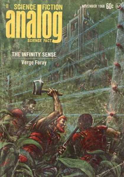 Astounding Stories 456 - November 1968 - Verge Foray - The Infinity Sense - Hatchet - Jungle
