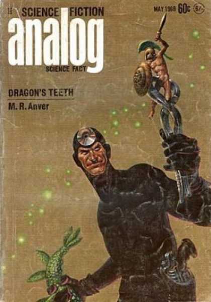 Astounding Stories 462 - Dragons Teeth - M R Anver - May 1969 - Spartan - Gun