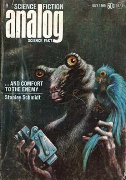 Astounding Stories 464 - July 1969 - And Comfort To The Enemy - Stanley Schmidt - Bird - Alien