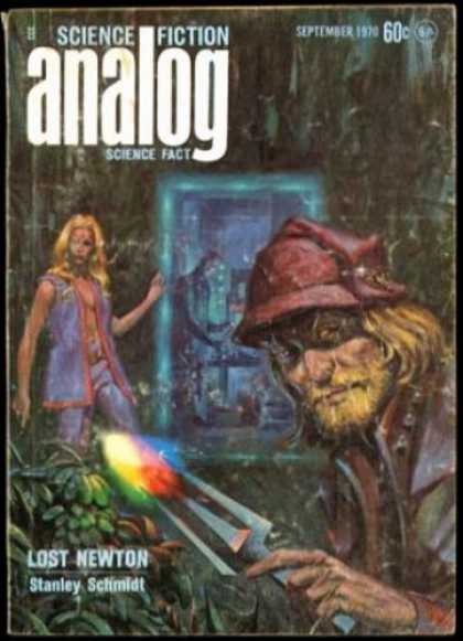 Astounding Stories 478 - Woman - September 1970 - Lost Newton - Pitchfork - Rainbow