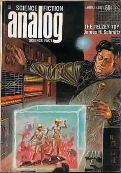 Astounding Stories 482 - Science Fiction Analog - Science Fact - January 1971 - The Telzey Toy - James H Schmitz