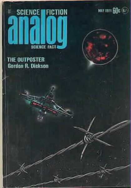Astounding Stories 486 - May 1971 - Analog - Science Fiction - The Outposter - Gordon R Dickson