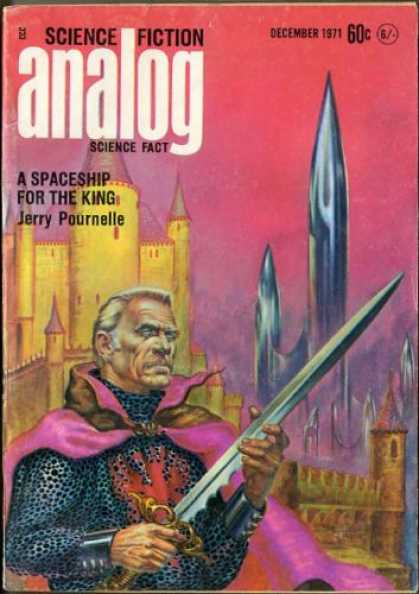 Astounding Stories 493 - Castle - Sword - December 1971 - A Spaceship For The King - Royal Robe