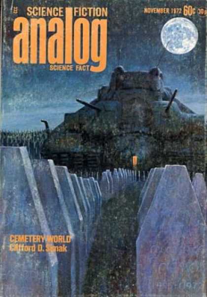 Astounding Stories 504 - Moon - Cementery World - November 1972 - Planet - Space Craft