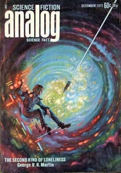 Astounding Stories 505 - Black Hole - December 1972 - The Second Kind Of Loneliness - George R R Martin - Swirl