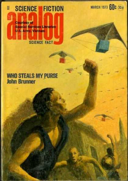 Astounding Stories 508 - Sci-fi - March 1973 - Vietnam - Army - Brunner