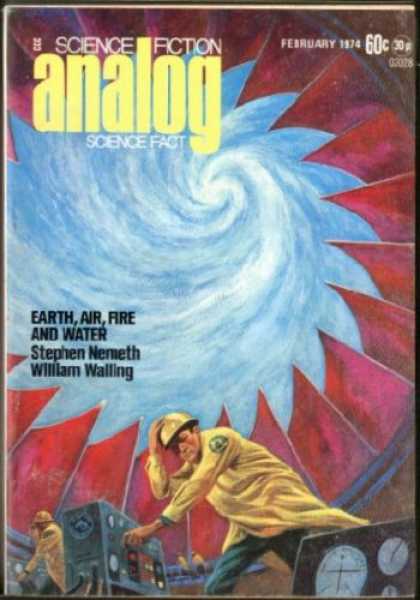 Astounding Stories 519 - Earth Air And Water - Nemeth - February 1974 - Vortex - Walling
