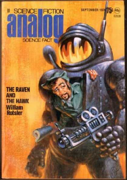 Astounding Stories 526 - The Raven - The Hawk - William Rotsler - Space Suit - September 1974