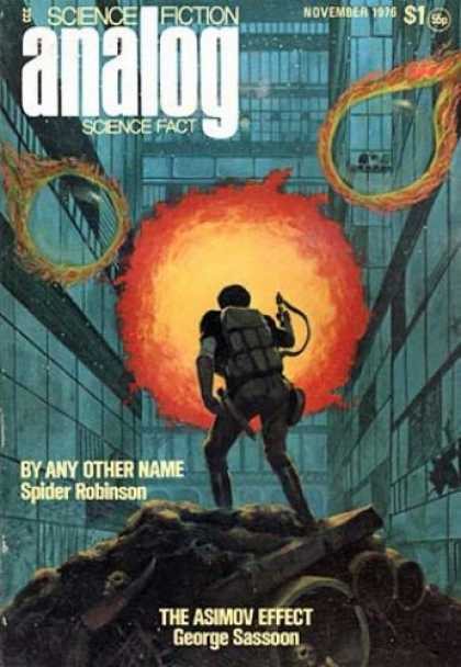 Astounding Stories 552 - Discoveries Of Science - Flames Of Scientic Research - Science Fiction Stories - Venturing Into Science Fiction - Science Fiction Of November 1976