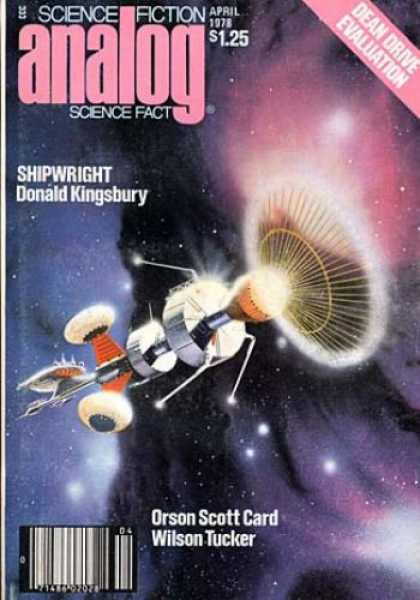 Astounding Stories 569 - Shipwright - Donald Kingsbury - April 1978 - Wilson Tucker - Orson Scott Card