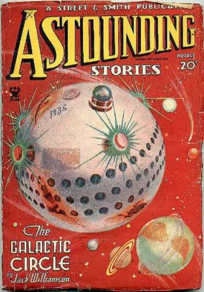 Astounding Stories 57 - Jack Williamson - The Galatic Circle - August - A Street L Smith Publication - Astounding
