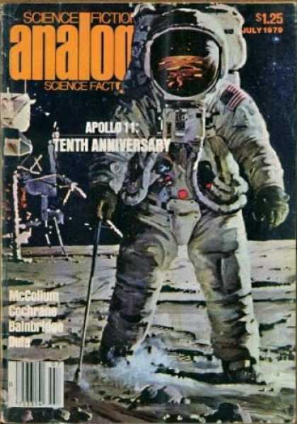 Astounding Stories 584 - Astronaut - Moon - July 1979 - Apollo 11 Tenth Anniversary - Space