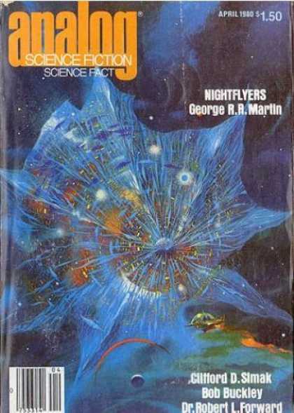 Astounding Stories 593 - Space - April 1980 - Nightflyers - Space Craft - Planet