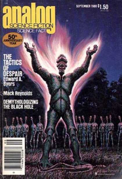 Astounding Stories 598 - The Tactics Of Despair - 50th Anniversary - Byers - September 1980 - Aliens