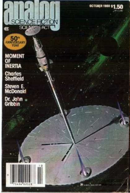 Astounding Stories 599 - October 1980 - Moment Of Inertia - Charles Sheffield - Steven E Mcdonald - Dr John Gribbin