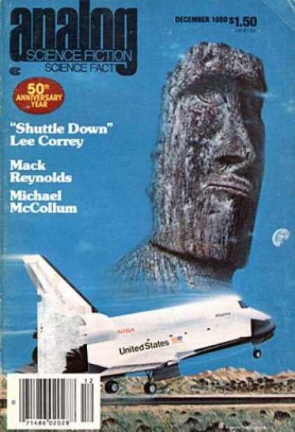 Astounding Stories 601 - Shuttle Down - December 1980 - Space Shuttle - United States - 50th Anniversary Year