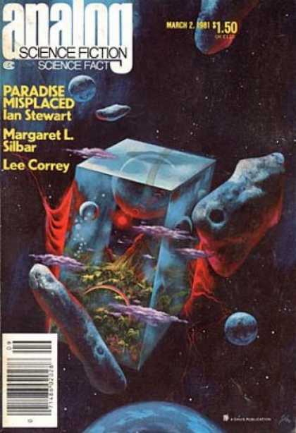 Astounding Stories 604 - March 2 1981 - Paradise Misplaced - Ian Stewart - Margaret L Silbar - Lee Correy
