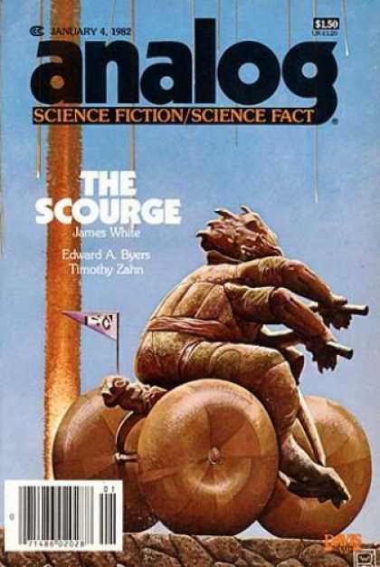 Astounding Stories 615 - January 1982 - The Scourge - White - Byers - Tricycle Creature