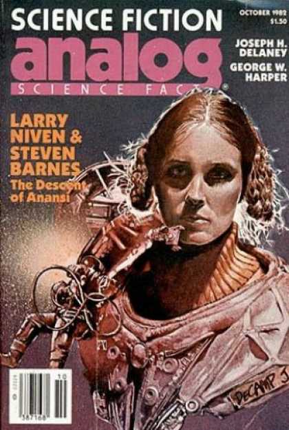 Astounding Stories 625 - The Descent Of Anansi - Larry Niven - Steven Barnes - Joseph H Delaney - October 1982