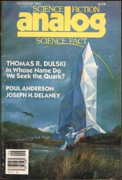 Astounding Stories 636 - September 1983 - Thomas R Dulski - In Whose Name Do We Seek The Quark - Poul Anderson - Joseph H Delaney