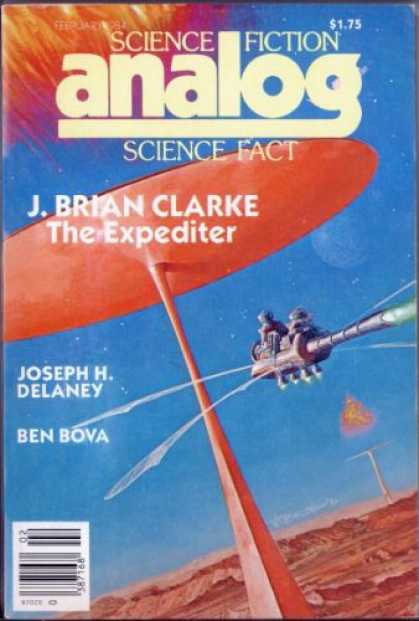 Astounding Stories 642 - J Brian Clarke - The Expediter - Bova - Delaney - Bright Cover