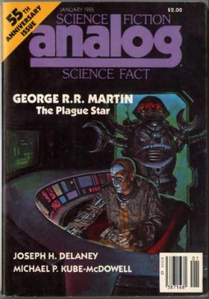 Astounding Stories 654 - Robot - The Plague Star - January 1985 - Command Station - Android