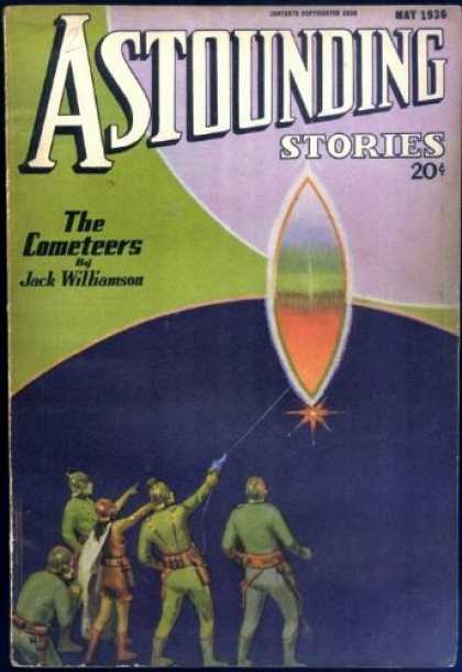Astounding Stories 66 - Williamson - The Cometeers - 20 Cents - May 1936 - Obelisk