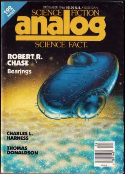 Astounding Stories 678 - December 1986 - Analog - Science Fiction - Robert R Chase - Bearings