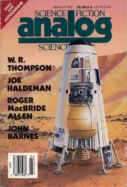 Astounding Stories 721 - Shuttle - March 1990 - Space - Dirt - Planet