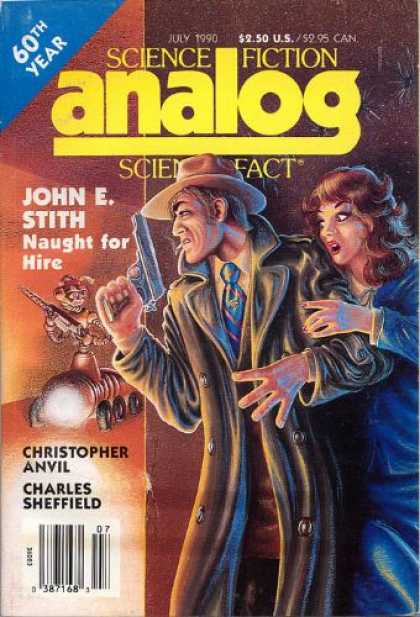 Astounding Stories 725 - July 1990 - John E Stith - Naught For Hire - Christopher Anvil - Charles Sheffield