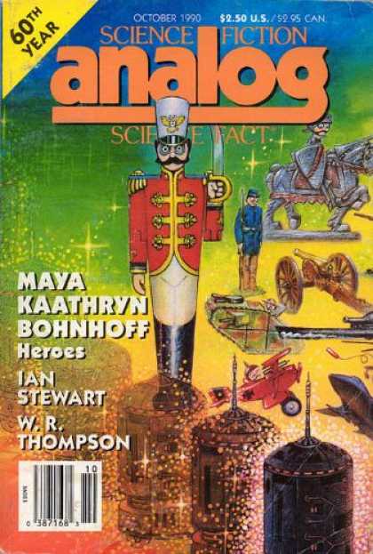 Astounding Stories 728 - Heroes - Toys - Cannon - October 1990 - Tin Soldier