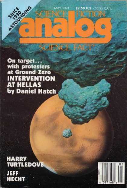 Astounding Stories 736 - Intervention At Hellas - Hatch - May 1991 - Meteors - Planet