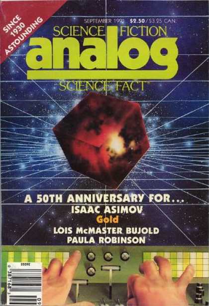 Astounding Stories 740 - Cube - September 1991 - Command Board - Controls - Space