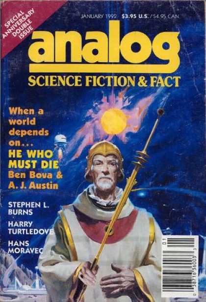 Astounding Stories 745 - Bova - When A World Depends On - Double Issue - Anniversary - He Who Must Die