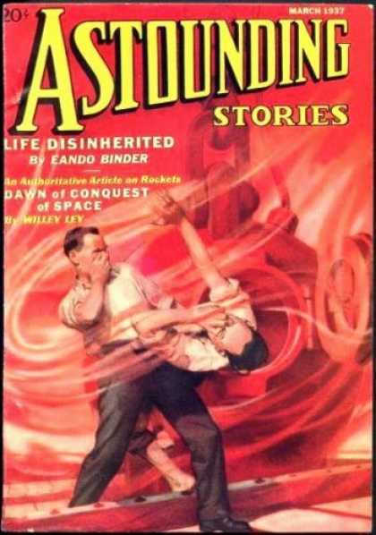 Astounding Stories 76 - Life Disinhearted - March 1937 - Boys - Whirlwind - Space Craft