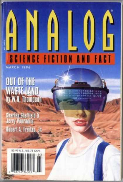 Astounding Stories 799 - Out Of The Waste Land - March 1996 - Planet - Head Gear - Girl