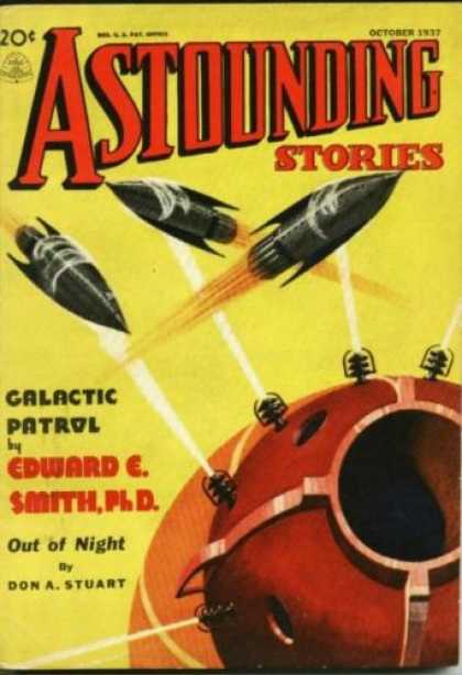 Astounding Stories 83 - October 1937 - Galactic Patrol - Out Of Night - Edward E Smithph D - Don A Stuart