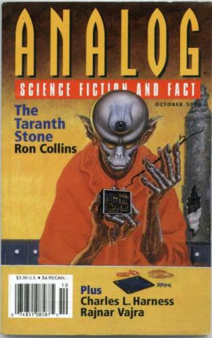 Astounding Stories 850 - The Taranth Stone - Ron Collins - October 2000 - Charles L Harness - Rajnar Vajra