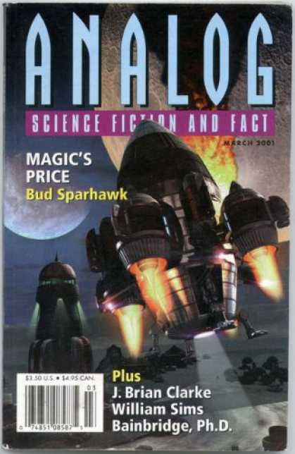 Astounding Stories 855 - Magics Price - Sparhawk - March 2001 - Rocket Ship - J Brian Clarke