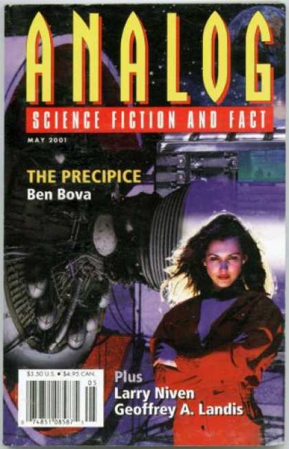 Astounding Stories 857 - Bova - May 2001 - The Precipice - Niven - Lady Astronaut