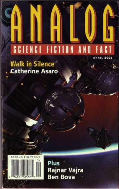 Astounding Stories 878 - April 2003 - Walk In Silence - Space Craft - Space - Planet